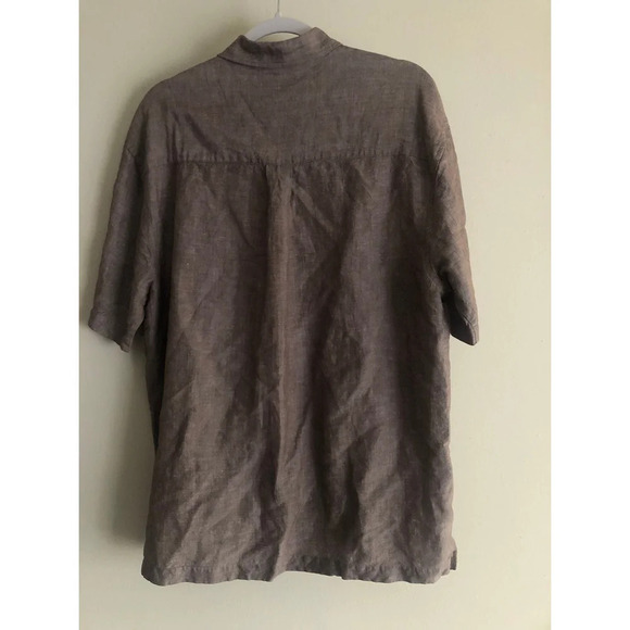 SOBRINO Short Sleeve Button front Shirt Mens Size L - Picture 2 of 6